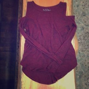 Cold shoulder top